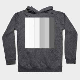 Gray colored stripes Hoodie